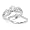 950 Platinum Elegant Diamond Bridal Set (0.80 ct)