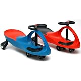 Lot of 2, Red and Blue Rolling Coaster (2012 Ed.) the Wiggling Wiggle Race Car Premium Scooter ~ Kids Motor Store