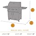 KHOMO GEAR - SAHARA Series - Waterproof Heavy Duty BBQ Grill Cover - Medium 58 x 24 x 48 - Different Sizes Available - Compatible with Weber (Genesis), Holland, Jenn Air, Brinkmann, Char Broil, Kenmore & More