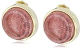 KARA by Kara Ross Resin Imprint Stud Earrings, Coral Water Snake