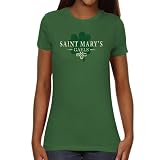 NCAA Saint Mary's Gaels Ladies St. Paddy's Slim Fit T-Shirt - Green