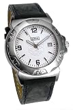 Aigle - A60103 -Montre Homme - Acier Chrom� - Quartz Analogique - Dateur - Cadran Blanc - Bracelet Cuir