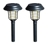 Westinghouse Solar Lighting 401502-08 Bristol 2 Piece Solar Bug Killer Light Set in Black