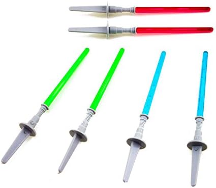 Set of 12 Star Wars Light Sabers Cake Cupcake Topper Picks Birthday Party Decor