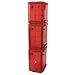 Bel-Art Scienceware 420740442 Amber Secador Vertical Desiccator Cabinet with Gas Port, Bundle 4-4-2, 13.4" Width x 16.4" Depth