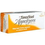 Fancy Feast Appetizers for Cats, White Meat Chicken, 2-Ounce Tubs (Pack of 12)