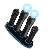 Playstation Move Quad Controller Charger 4 Dock Sony PS3 by Neotechs
