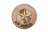 Air Force Militär 4 cm Bügelbild Orden braun Armee Abzeichen Abzeichen Luftwaffe
