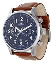 Adee Kaye Men's Oversized Chronograph AK201-M Blue