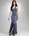 Long Satin Asymmetric Floral Embellished Gown - WEB EXCLUSIVE - STEEL DESIRE (2)