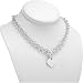 Heart Charm Toggle Necklace - 18 Inch