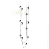 WILLOW PEARLES: *TAHITIAN COCO SILVER NECKLACE*