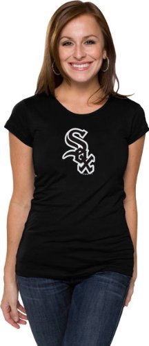 Chicago White Sox Women's Primary Logo Fashion Cap Sleeve Tee