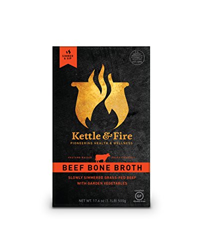 Kettle & Fire Grassfed Beef Bone Broth - 2 Pack