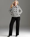 Style&co. Plus Size Jacket, Houndstooth Double-Breasted
