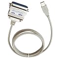 CABLING � - USB to Parallel Port Adapter C36 Cable Adaptateur parall�le IEEE1284 pour Epson Stylus Brother Lexmark HP Hewlett Packard Canon Imprimante Imprimer Printer avec 36 Contacts/Pins IEEE-1284 Centronic WIN 98SE, 2000, XP, Vista, MAC os V8.6~9.2 et Higher etc PC et MAC