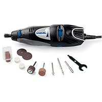 Dremel 300-N/10 300 Series 1.15 Amp 5,000 to 35,000 RPM Variable Speed Rotary Tool with 10 Accessories