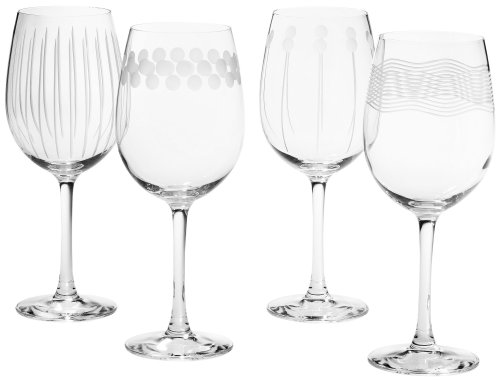 Mikasa Cheers Too 16-Ounce White Wine Glass, Set of 4