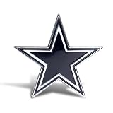 NFL Dallas Cowboys Chrome Metal Car Emblem