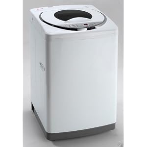 Avanti W797x 21″ Portable Washer with 2.3 cu. ft. Capacity, 12 lbs. Load, Multiple Wash/Water-Level Settings and Digital Display Control Panel