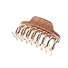 Numblartd Fashion Vintage Metal Alloy Large Hair Jaw Clips Hair Clamp - Women Girls Hair Updo Grip Hair Claw Shark Clip Hair Accessories for Thick Hair (Rose gold)
