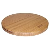 Joyce Chen 14-Inch Round Bamboo Chopping Block by 