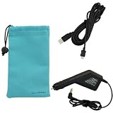 GTMax Car Charger for Acer Aspire One with USB Port + 10FT Micro-USB Data Cable for Amazon Kindle Fire , 4 , Keyboard , Touch , DX / Barnes & Noble Nook / Samsung / HTC / Motorola / NOKIA / LG / BlackBerry phones + Microfiber Case