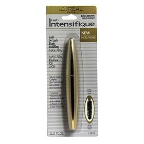 L'Oreal Lash Intensifique Mascara, Black Brown - .23 fl oz