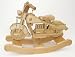 Toys : Blue/White Rocking Bike 32