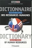 Dictionnaire français-anglais des ressources humaines : Dictionary english-french of human resources