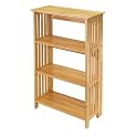 4-Tier Foldable Bookcase