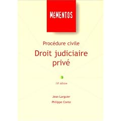 Proc�dure civile - Droit judiciaire priv�