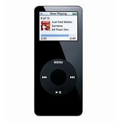 Apple iPod nano Tragbarer MP3-Player 2 GB schwarz