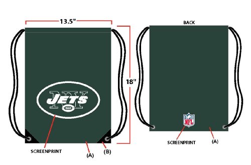 New York Jets Drawstring Backpack at Amazon.com
