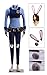 Dazcos Women's Judy Cosplay Police Costume Rabbit Ears Tail Full Accessory