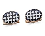 14k Yellow Gold Cuff Links
