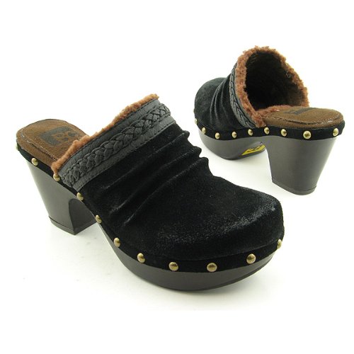 BC FOOTWEAR Extraterrestrial Clogs Shoe Brown Women SZ