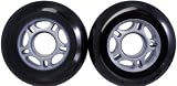 ECX Ripstik Wheels 76mm Black/Silver