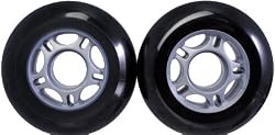 ECX Ripstik Wheels 76mm Black/Silver