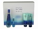 Davidoff COOL WATER WAVE femme / woman, Geschenkset (Eau de Toilette 100 ml, Bodylotion 75 ml, Showergel 75 ml, Miniature)