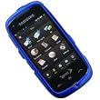 Crystal Hard Blue Solid Cover Case for SAMSUNG INSTINCT HD M850 [WCS2]