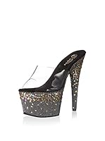 Pleaser Sandalias de tacón (Negro)