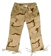 WOMEN'S TRI-COLOR CAMO CAPRI PANTS