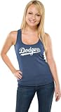 Los Angeles Dodgers Women's Heather Royal Tri-Blend Tank Top