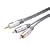 SLx Gold 1.5m 3.5mm Stereo Jack to 2 Phono Interconnect