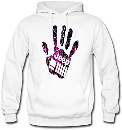 DIYCN Custom Jeep fingerprints Hoodie, Personalized Jeep fingerprints Sweatshirts for Women