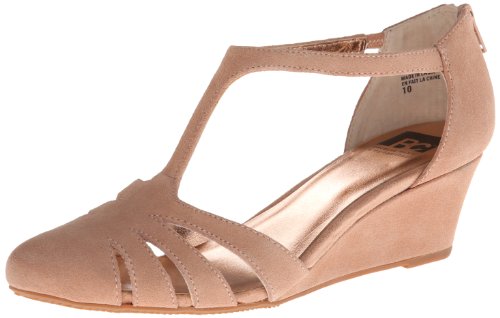 BC Footwear Women's Prepare For Landing T-Strap Pump