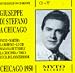 Music : Giuseppe di Stefano A Chicago 1950