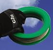 6" Fast Winding Plastic Hoop Spool with 30-lb Twisted Dacron Line