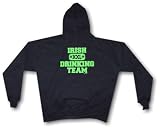 Irish Drinking Team Men's Hoodie Sweat Shirt Small thru 4XL